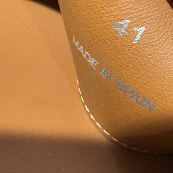 See by Chloé Glyn Flatform Espadrille Sandals. Leather Black. Women’s size 10 - Picture 8 of 9